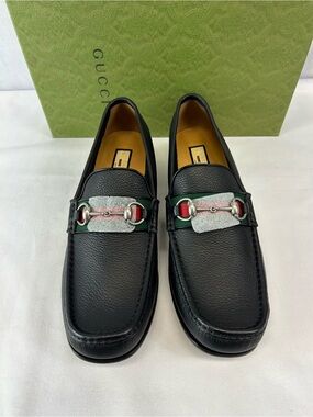 Gucci slip-on Horsebit loafers